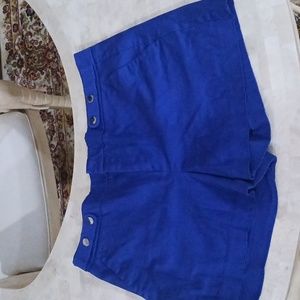 Blue Calvin Klein shorts
